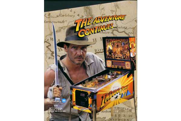 INDIANA JONES : The Pinball Adventure  sofel jeux