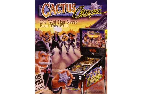 CACTUS CANYON  sofel jeux