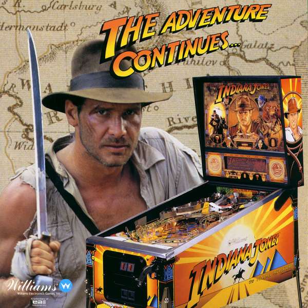 INDIANA JONES : The Pinball Adventure 