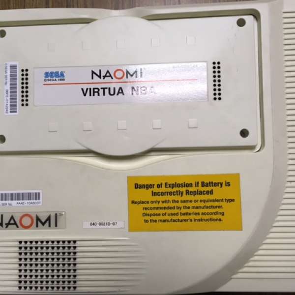 NAOMI MAIN BOARD VIRTUA NBA